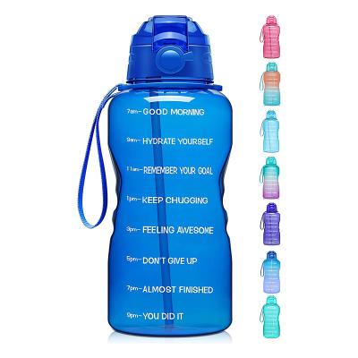 China 1 Gallon Sustainable Custom Sports GYM Large Camping Leakproof Drinking Water Bottle for sale