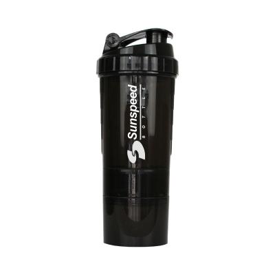 China Promotion 500ml BPA Free Sports Water Bottle Viable Protein Shaker Custom Logo Printing For GYM for sale