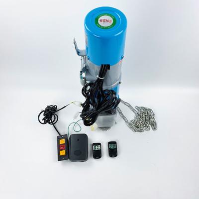 China Blue 12v Automatic Rolling Shutter Motor 9m Lifting Height for sale