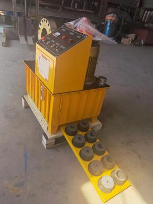 China 220v-415v 2 INCH BIG POWERFUL HOSE CRIMPING MACHINE hydraulic hose crimping machine for sale