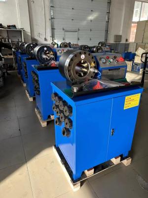 China Highly Efficient Rubber Hose Crimping Machine 600T Crimping Force 220v/240v/380v/415v for sale