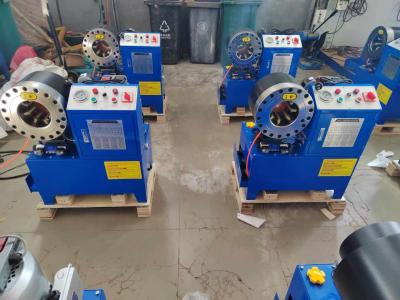 China 2 Inch 6-51mm 10 Dies DX68 Hose Crimping Machine CNC  Control System for sale