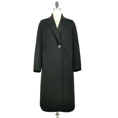 China Wholesale High Quality Black Anti-Wrinkle Jackets Ditch Coat Winter For Women Wool Wool And Blends Natural Color Casual Anti-Wrinkle for sale