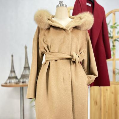 China Anti-Wrinkle Guaranteed Quality Price Women Overcoat 2020 Along Suitable Fashion Woman for sale