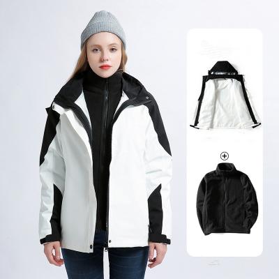 China Warm Outdoor Hiking Jacket Breathable Women Print Custom Design Ski Wear Breathable Snowboard Women Jacket for sale