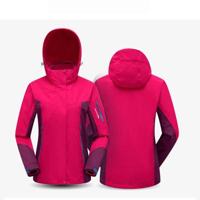 China Breathable Outdoor Hiking Warm Jacket Women Fashion Snowboard Windproof Jacket Customized Factory Supply for sale