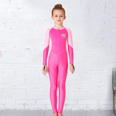 China Children's Diving Suit Sunscreen Sleeve Cartoon Quick-Drying Jellyfish Suit Clothes Color-blocking Swimming Stain Anti-UV for sale