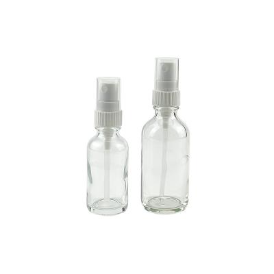 China 30ml 60ml Cosmetic Clear Empty Fine Mist Spray Pump Glass Perfume Bottle For Sale for sale