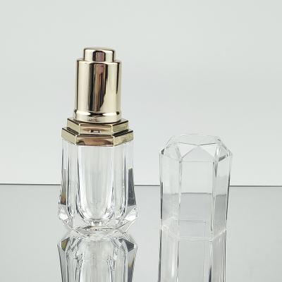 China 8ml Essential Oils Serum Cosmetic Empty Acrylic Plastic Plastic Bottle For Skin Care Packaging for sale