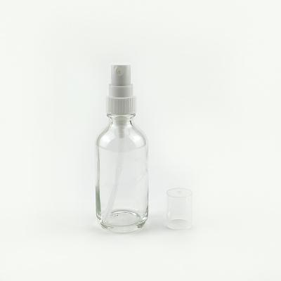 China 30ml Cosmetic Wholesale Clear Glass Spray Pump Perfume Bottle For Sale for sale