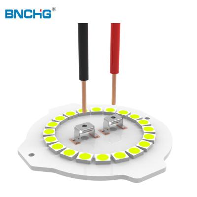 China Full Metal LED Lights Bulb Vertical Plug-in Flat Panel Led Light Connector Patch LED Lighting Connector for sale