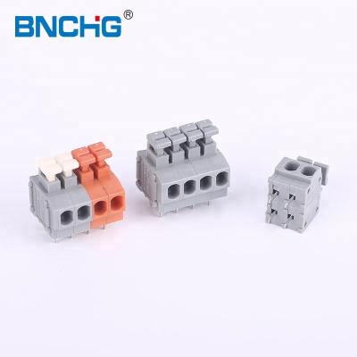 China Custom Pcb Factory 235 5.0mm Pitch Spring Screw Less Than 300V Terminal Block for sale