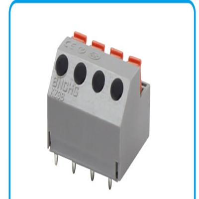 China PA66 BNCHG KZ3B PCB Terminal Blocks With Spring-Cage Connection 5.0mm Pitch for sale