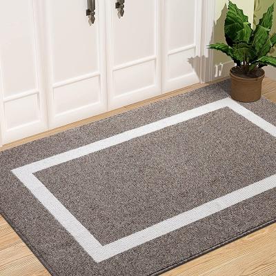 China Non-slip mat, anti-skid, Water-absorption, stain-proof, living room, hallway, aisle, hotel, entrance mat, machine washable for sale