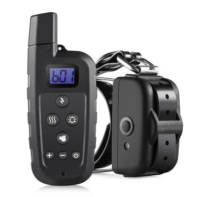 China 600m Range Remote Collar Vibration Beeper Multi Dogs Control System Stocked Training Hunting Dollar With LCD Display For 3 Dogs for sale