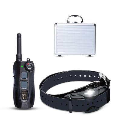 China 6500ft stored vibration, electric shock, audible signal; Rechargeable and Waterproof Remote Trainer E-Collar for sale