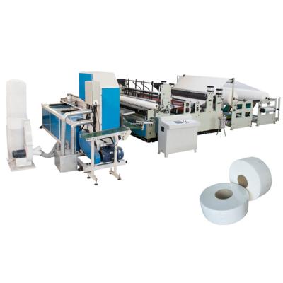 China Factory Jumbo Roll Toilet Paper Tissue Paper Making Machine Rewinder And Slitter for sale