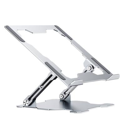 China Modern Unique Design Al Steel Silver Gray Multi Set Foldable Notebook Expansion Bracket for sale