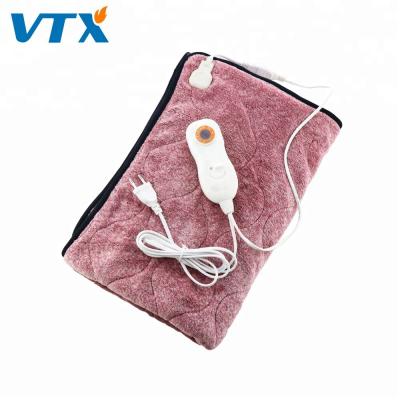 China Vtx China Customized Electric Winter Waist Anti-pilling Heated Blanket Far Infrared Jet Blanket Comfortable Use Therapy for sale