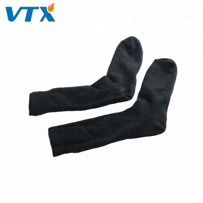 China Breathable Knit Men / Women Battery Operated Heated Thermal Thin Socks for sale