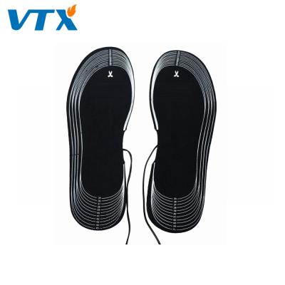 China EVA Heated Insoles , Free Fit Multiple Sizes Battery Operated Unisex Winter Heated Shoes Insoles for sale