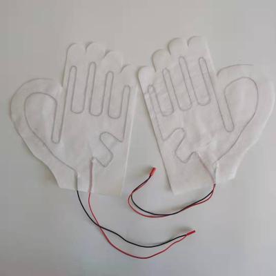 China New upcoming 2021 warm hand soft and comfortable luxury waterproof electric heating protection for enthusiast gloves for sale