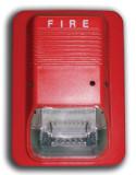 China Fire Alarm Siren with Red Strobe Flash for sale