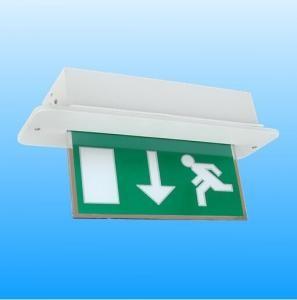 China Hanging LED emergency exit sign light with CE ROHS for sale