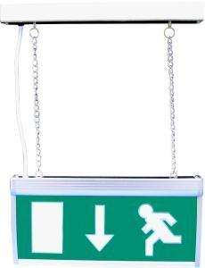 China Hanging LED emergency exit sign light with CE ROHS for sale