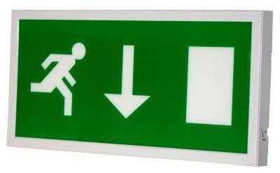 China LED recessed emergency exit light for sale