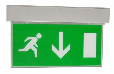 China LED recessed emergency exit light for sale