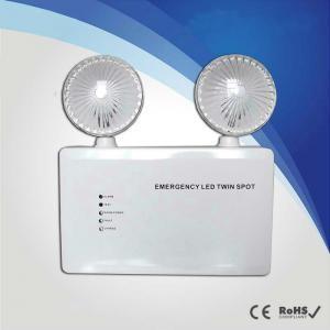 China Non-Maintained LED emergency twinspot light with CE and ROHS for sale