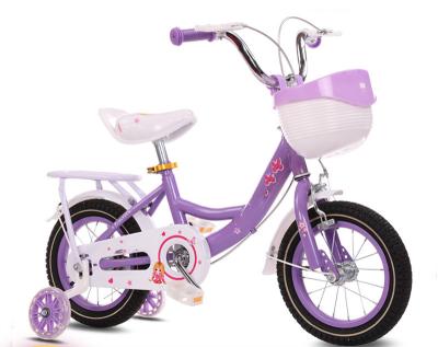 China Direct Selling Steel Kids Bike 24 Inch Handle Brake Basket Training Wheels Kids Bike Meisjesfietsen Bike For Kids To Order for sale