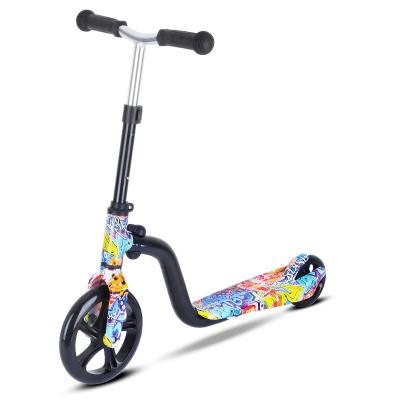 China Steel Scooter for Mini Kids Wheels Lightweight Foldable Aluminum Adjustable Handlebars Kids Scooters Big Frame for sale