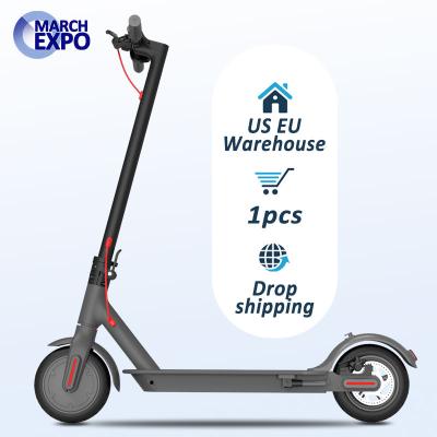 China 8.5 Inch EU USA Drop Shipping APP/waterproof IPX4 Adult Air Tire Current Portable Cheap Electric Scooter Foldable Electric Scooter for sale