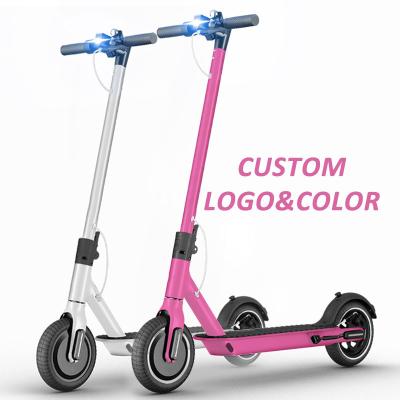 China Portable Outdoor Sports Scooter Factory OEM Color 2 Wheels E Scooter 350W Fast Electric Foldable Electric Scooter Monopattino Adult for sale