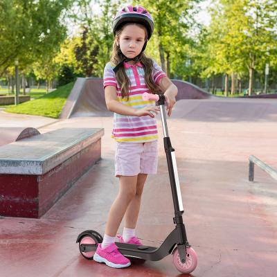 China Wholesale 2 Wheel Portable Escooter with Foot Brake and Dashboard 150W LCD Children E Scooter Electric Scooter for sale