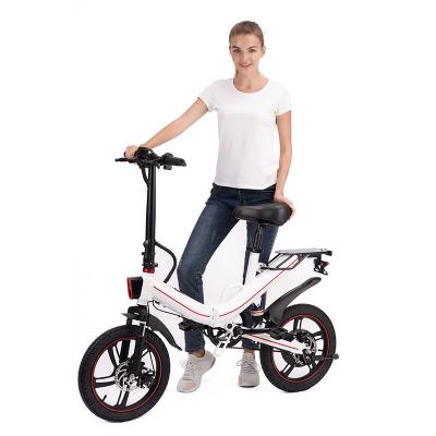 China City Folding Ebike Eu Stock Electric Bicycle Two Wheel 500W Motor Riding Long Range 45-55Km 10Ah Battery Electric Bike for sale