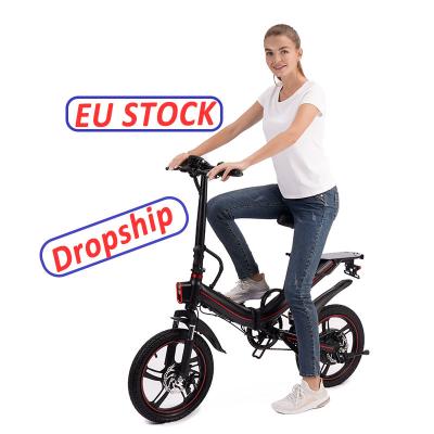 China City Folding Eu Stock Electric Ebike Dropship 48V 10Ah Electric Powerful Bicycles 500W Bicicleta Electrica Ebike for sale