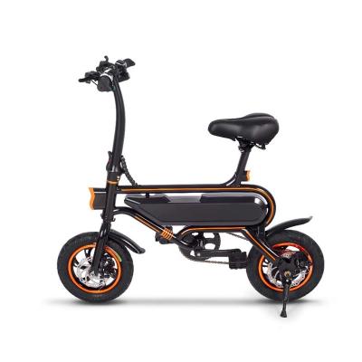 China Wholesale Cheap City Folding Ebike Factory Bikecycle EL Bike 350W 14 Inch Electric Off-Road Bike Fast Electric Bicycle for sale