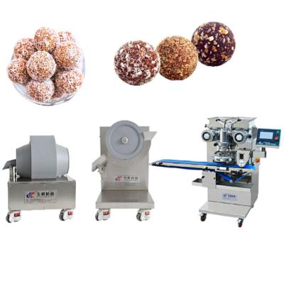 China Automatic High Efficiency Protein Energy Ball Making Machine Tamarind Ball Maker Labneh Production Line for sale