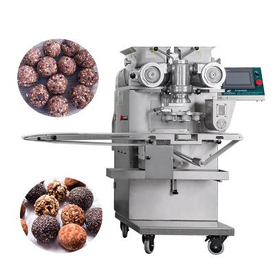 China Chinese Security Machinery Company Customized Automatic Protein Energy Ball Making Encrusting Machine for sale