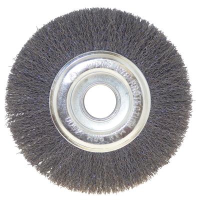 China High Quality Steel Wire Wheel Polishing Cleaning Brush with Stainless Steel Crimped Brass Brush for Polishing Grinding and Derusting for sale