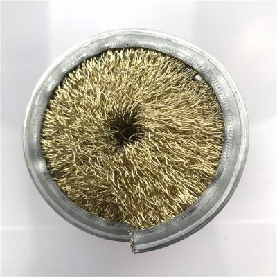 China Internal Wire Spiral Spring Ring POLISHING Brass Brush for sale