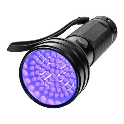 China Convenient Brand New Design Portable Purple Light Flashlight With IP67 Waterproof For Outdoor for sale