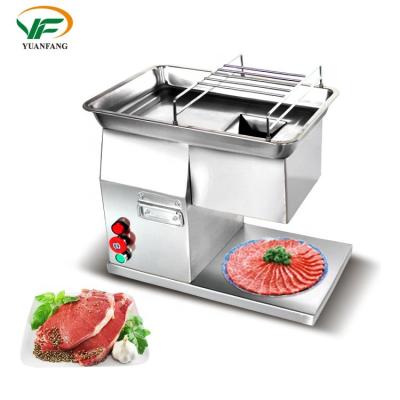 China Hotels Table Type Fully Automatic Commercial Meat Slicer Automatic Shredded Meat Cutting Machine Electric for sale