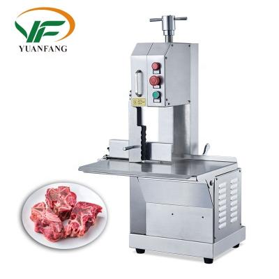 China Commercial Frozen Meat Processing Plants 1100W Stainless Steel Meat Fish Chicken Meat Bone Saw Cutting Machine for sale