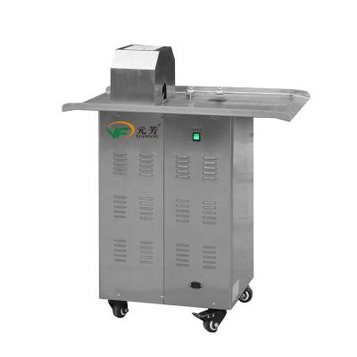 China Commercial Electric Semi Automatic Meat Processing Sausage Casing Binding Machine Stainless Steel for sale