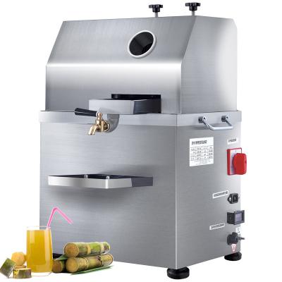 China Electric Hotels/Commercial Battery Sugar Cane Juicer Extractor Stainless Steel 200KG/H Sugar Cane Juicing Machine for sale