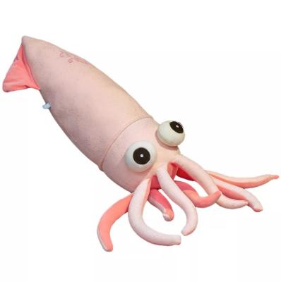 China Wholesale Creative Cute Plush Squid Creature Gift Factory Funny Sea Leggy Pillow for sale